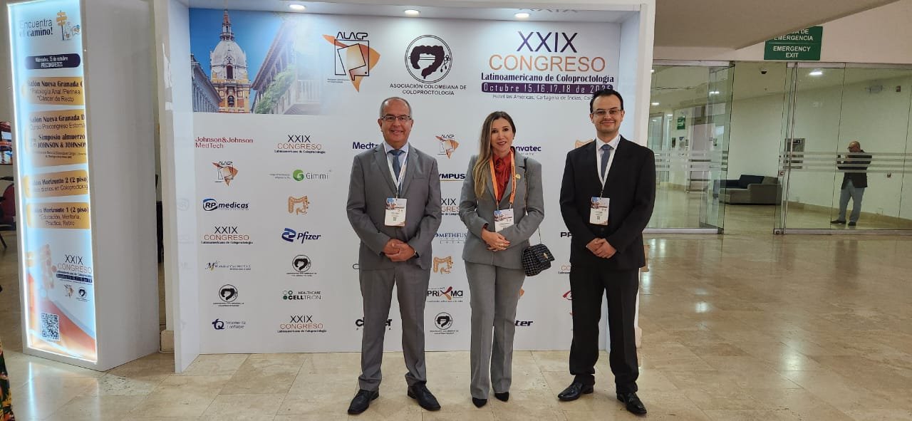 AECP participó en el Congreso Latinoamericano de Coloproctología – Cartagena 2025